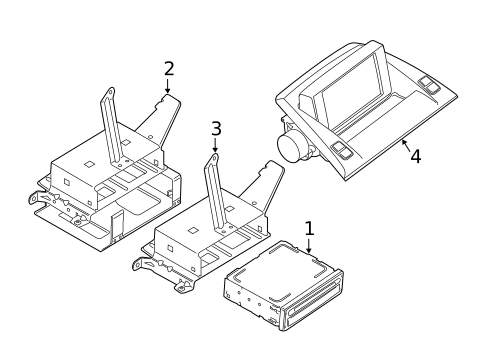 Navigation System for 2010 BMW X3 #0