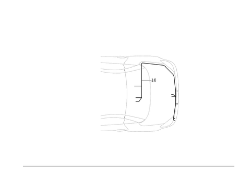 Piping Rear Lid for 2008 Mercedes-Benz SLK280 #0