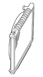 PCC106940 - : 1995-1999 Land Rover Range Rover - Radiator for Land Rover: Range Rover Image