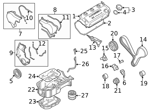Hardware, Fasteners & Fittings for 2002 Mitsubishi Galant #0