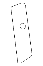 858431G200LX - : Adjust Cover for Kia: Rio, Rio5 Image