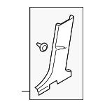 7623079J00P4Z - Body: Lower Center Pillar Trim for Suzuki Image