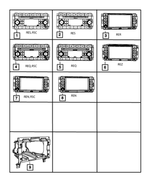 68020152AF - Electrical: Am/fm/dvd/hdd/nav/sdars Radio for Mopar Image