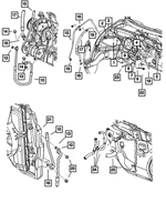 6507872AA - Air Conditioning &amp; Heater: Screw for Mopar Image