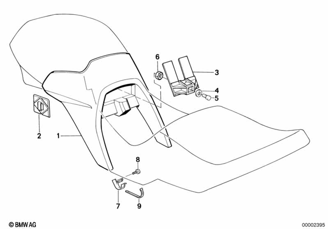 16112308195 - : Holder for BMW-Motorrad Image
