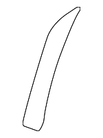 FE01504R1A - : 2004-2011 Mazda RX-8 - Stone Guard for Mazda: RX-8 Image