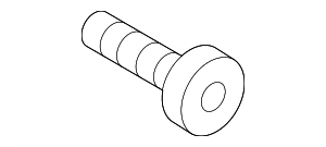WHT003682 - Electrical: Seat Belt Lap and Shoulder Belt Bolt for Audi Image