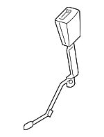 8V0857755GYLZ - : Buckle End for Audi: A3, A3 Quattro, S3 Image