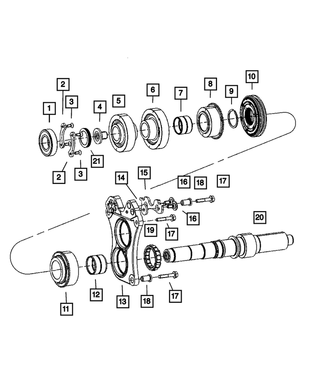 « 5143606AA – Manual Transmission 6 Speed : Vis pour Mopar Image »