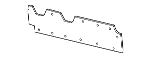 CK4Z6142411F - Body: Roof Opening Trim for Ford Image