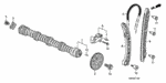 14110RNAA00 - Engine: CAMSHAFT for Honda Image