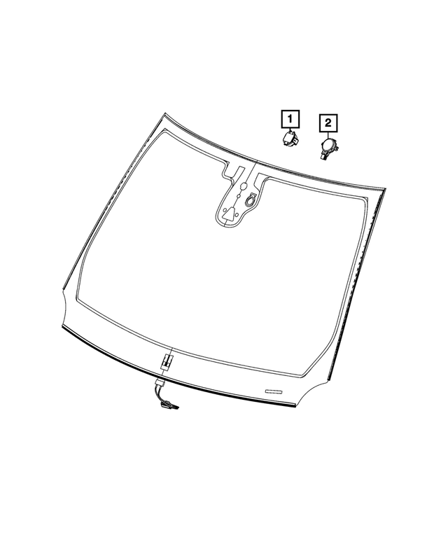 68483780AA - Unclassified: Light Sensor for Jeep: Compass Image