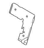 893161R500 - : 2012-2017 Hyundai Accent - Back Panel Cover for Hyundai: Accent Image