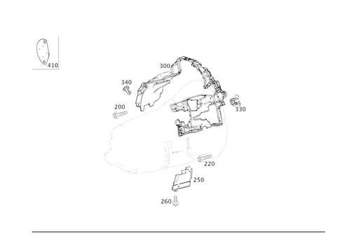 Attached Parts for Transmission, Oil Filler Pipe for 2017 Mercedes-Benz S550e #0
