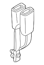 3L2Z7860045AAD - Electrical: Center Seat Belt for Lincoln: Aviator | Mercury: Mountaineer Image