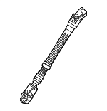 STCS17 - Steering: Motorcraftâ„¢ Lower Shaft for Ford Image