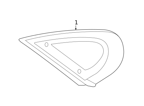 Glass & Hardware for 2017 Jaguar XF #0
