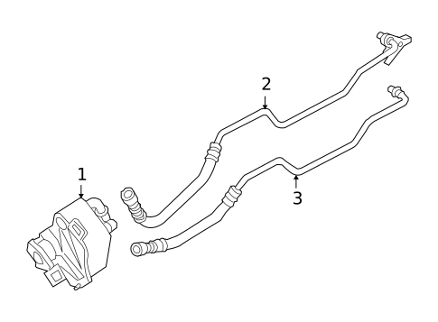 Trans Oil Cooler for 2010 BMW 335d #0