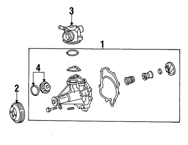 1192000015 - Cooling System: Thermostat for Mercedes-Benz Image
