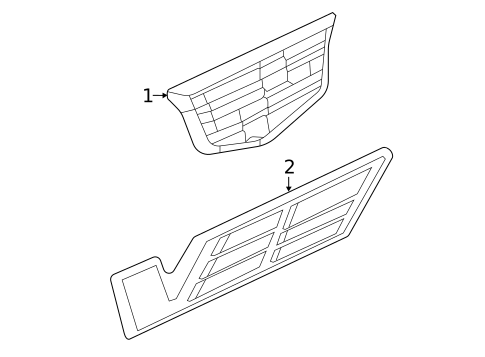 Exterior Trim - Fender for 2025 Cadillac CT5 #0