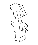 17119487041 - Cooling System: Trans Cooler Bracket for BMW Image