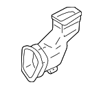 5584735050 - Body: Heater Duct for Toyota: 4Runner Image