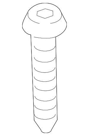 2008-2025 Audi Air Cleaner Assembly Screw WHT-002-087 | OEM Parts Online