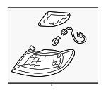 924023L510 - : 2011 Hyundai Azera - Tail Lamp Assembly for Hyundai: Azera Image