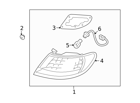 Bulbs - Chassis for 2007 Hyundai Azera #1
