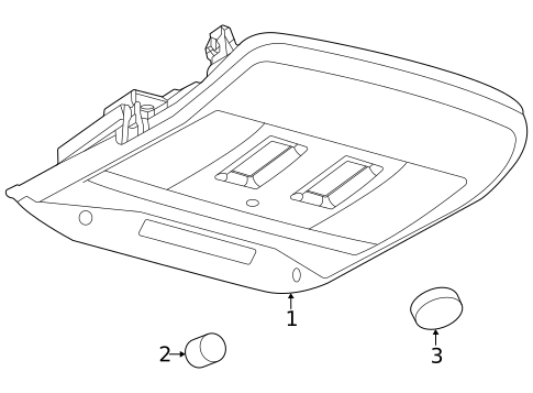 Overhead Console for 2023 Land Rover Range Rover Sport #0
