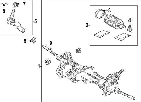 Steering Gear & Linkage for 2025 Toyota Land Cruiser #0