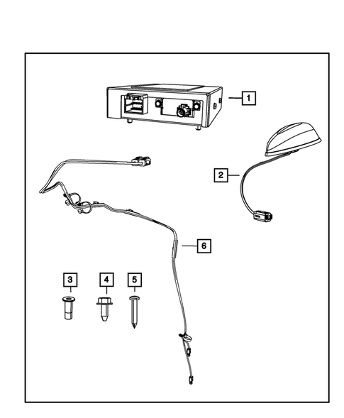 Radio, Antenna, Speakers, DVD, and Video systems for 2009 Dodge Viper #2