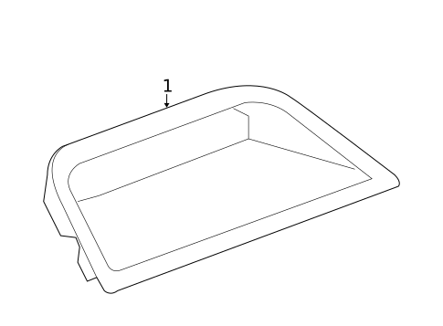 High Mounted Stop Lamp for 2009 Saturn Aura #0