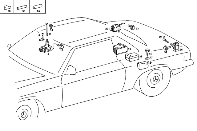 1248002175 - Vacuum System: Element for Mercedes-Benz Image image