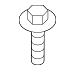 30769465 - Body: Rail End Screw for Volvo Image