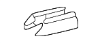 7213747060 - Body: Track End Cover for Toyota Image