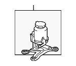 443600C050 - Steering: Reservoir Assembly for Toyota: Sequoia, Tundra Image