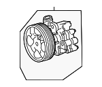 443100C080 - : Power Steering Pump for Toyota: Tundra Image