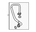6K145778AB - Engine: Oil Inlet Tube for Volkswagen Image