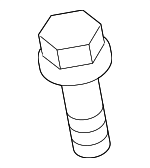 1555A422 - Exhaust: Upper Shield Screw for Mitsubishi Image image