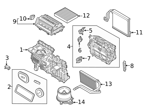 Heater for 2023 Ford Escape #1