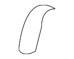 890534D110CS - Body: Recline Lever for Kia Image