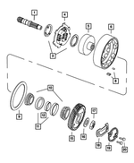 4348932 - Automatic Transaxle 3 Speed: Rear Axle Output Shaft for Mopar Image