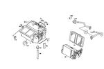 28353201 - Heating and Ventilation: Heat Exchanger for Mercedes-Benz Image