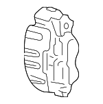 6L1Z2B121D - Brakes: Caliper for Ford: Expedition | Lincoln: Navigator Image