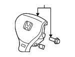 77810SLNA81ZA - Electrical: Steering Wheel Air Bag for Honda Image