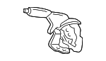4620121050B0 - Body: Park Brake Handle for Toyota Image