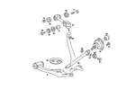 1233305607 - : Transverse Control Arm for Mercedes-Benz Image