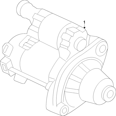 Starter for 2025 Acura Integra #1