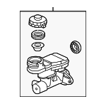 46100SCV305 - Body: Master Cylinder for Honda: Element Image